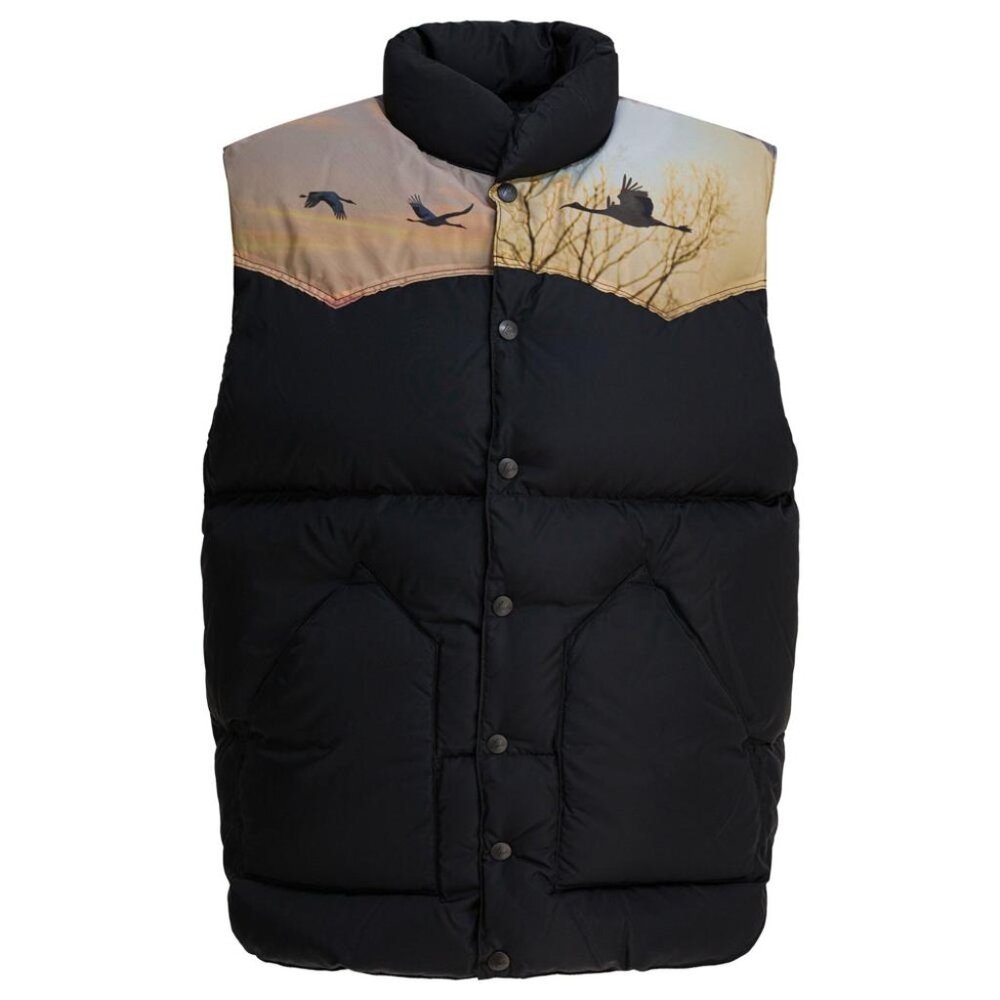 Needles Needles X Rocky Mountain Featherbed Sleeveless Jacket Tag Size 46 Men